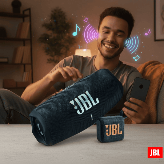Parlante JBL Charge 5 + Go 4