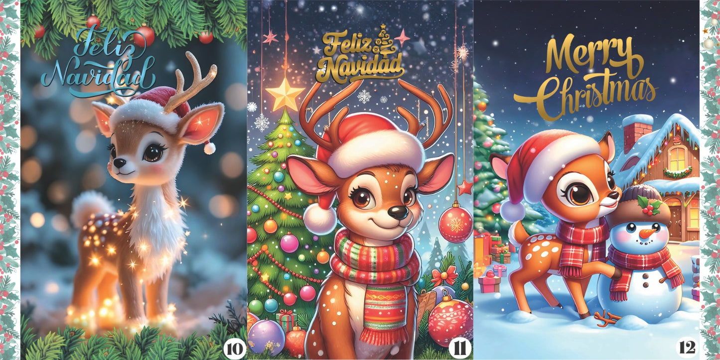 Fundas Navideñas Para Puerta (Calidad Premium)