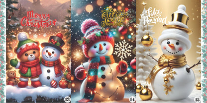 Fundas Navideñas Para Puerta (Calidad Premium)