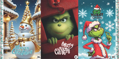 Fundas Navideñas Para Puerta (Calidad Premium)