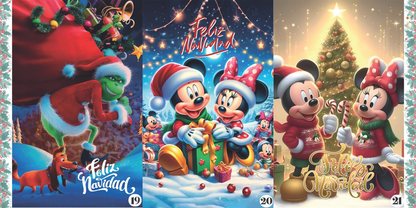 Fundas Navideñas Para Puerta (Calidad Premium)